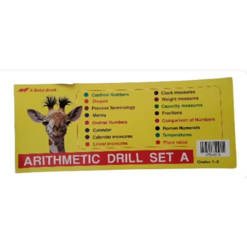 Arithmetic cards